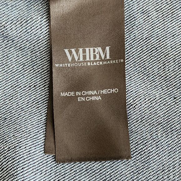 NWT $120 WHBM Women's High Rise Mariner Wide Jeans Curvy Blue Size 18CR - Picture 9 of 14